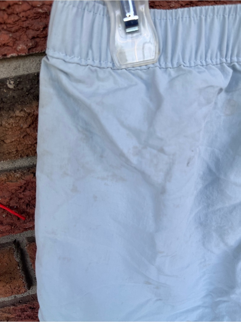 Patagonia Women's Light Blue Elastic-Waist Shorts Sz Small - Picture 11 of 11